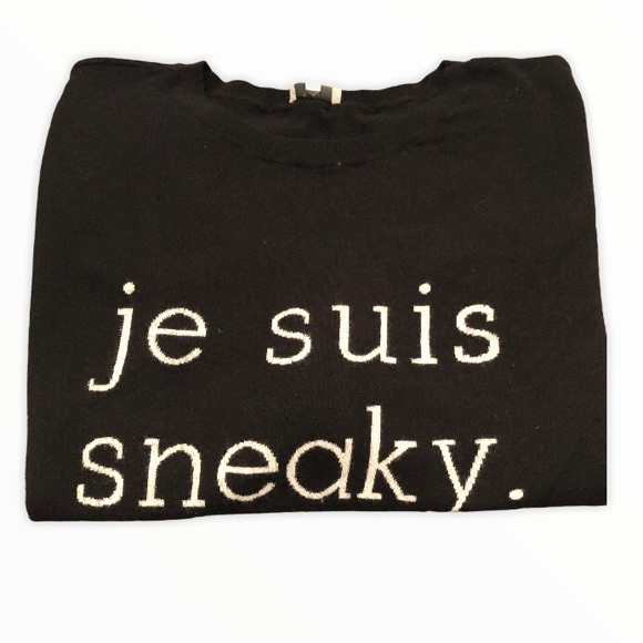 SOLD Joie | Eloisa 'Je Suis Sneaky' Sweater small - Picture 3 of 5